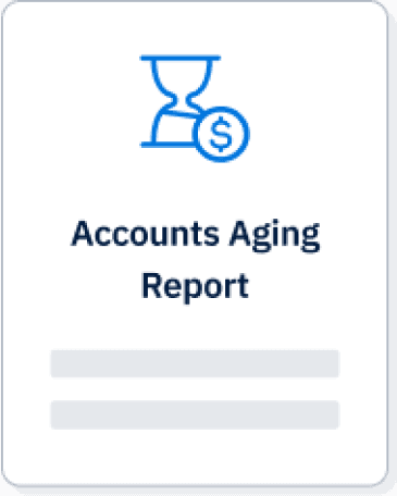 Accounts Aging report