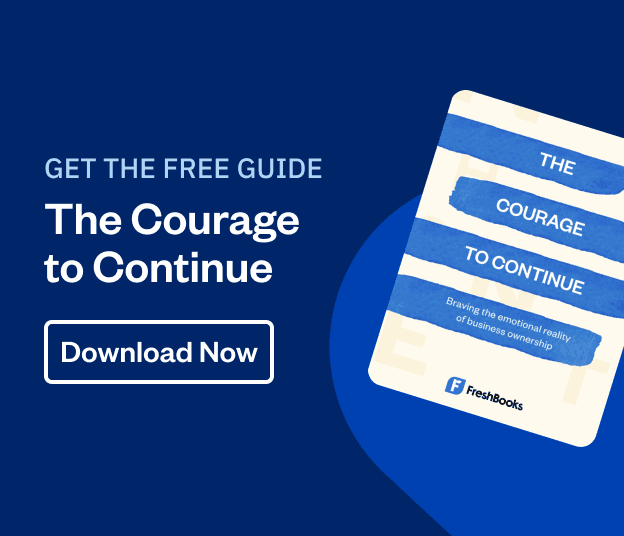 courage to continue blog ad