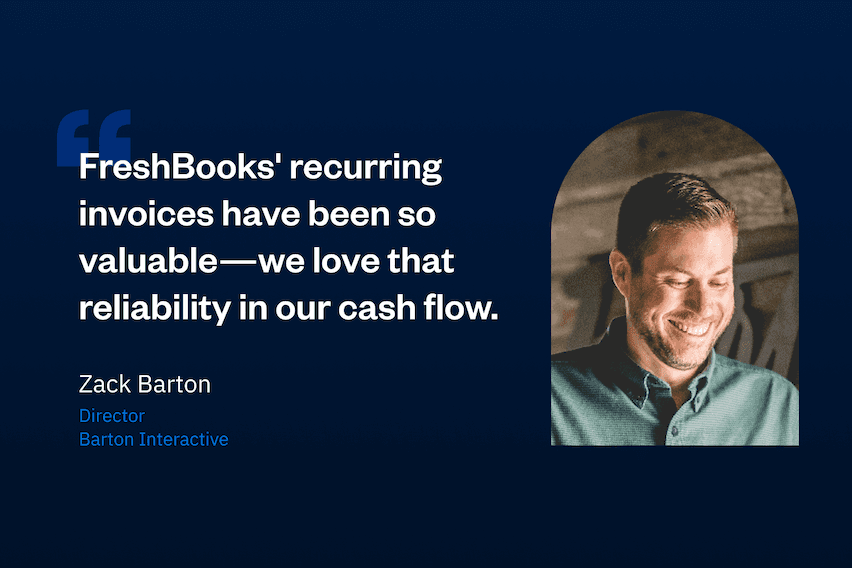 How FreshBooks Helps This Creative Agency Prevent Cash Flow Challenges image