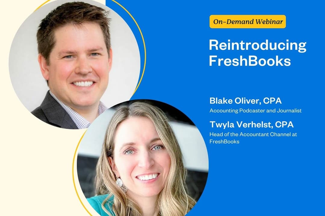Reintroducing FreshBooks, for Accounting Professionals [webinar] image